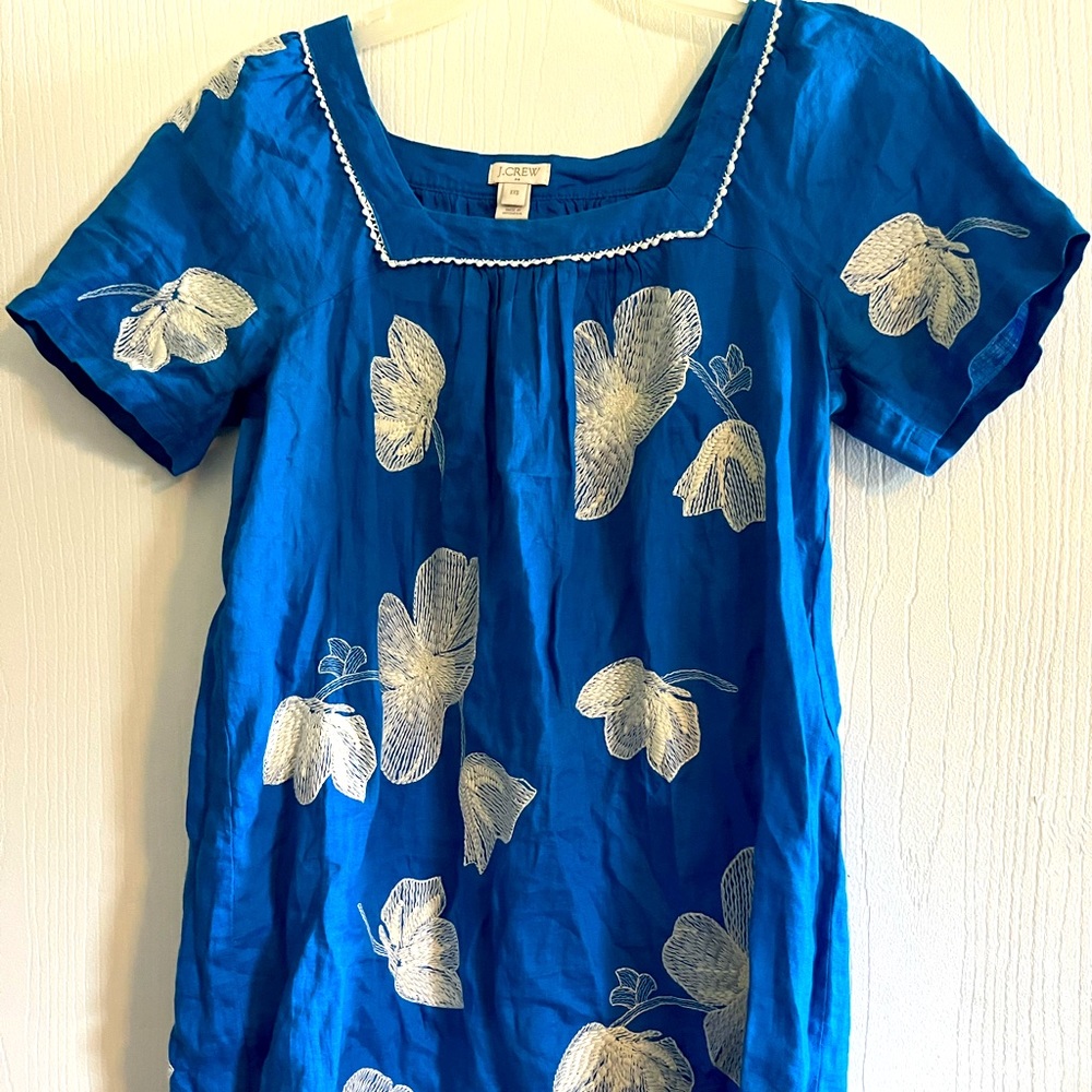 J. Crew Factory Linen dress